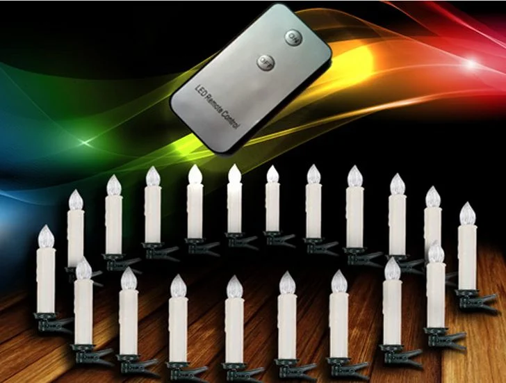 Synergy 21 LED Xmas Kerzen 24er Set