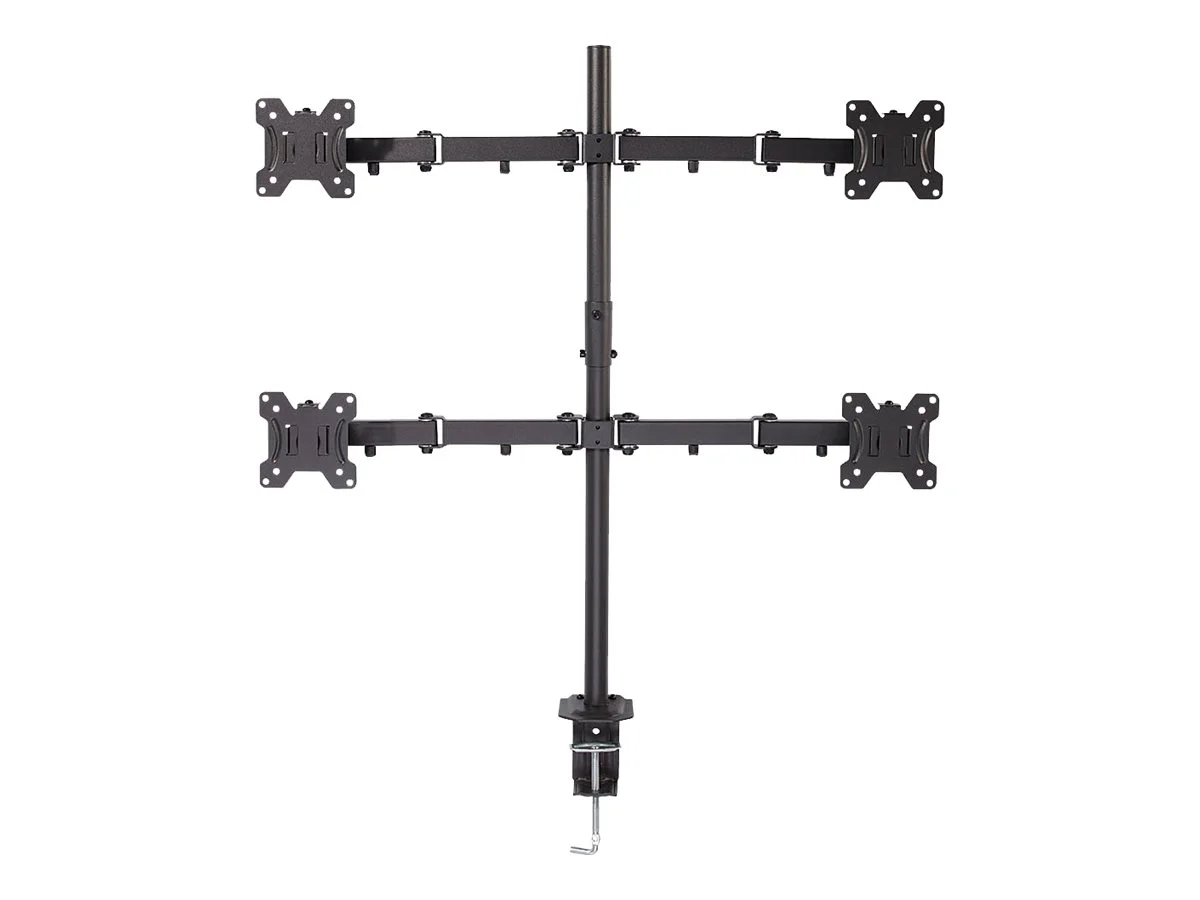 LINDY Tischhalterung für vier Monitore