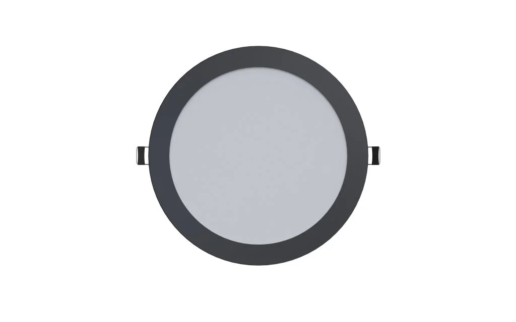 Synergy 21 LED Ultra Slim LED Panel Light V6 24W dual white (CCT) Schwarz 24V