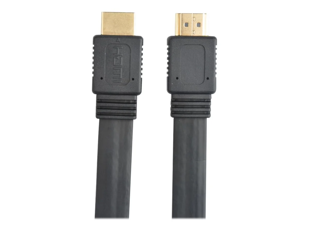 TECHLY High Speed HDMI Flachkabel 1m