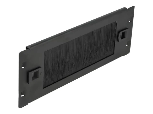 DELOCK 10 Bürstenleiste werkzeugfrei 2HE