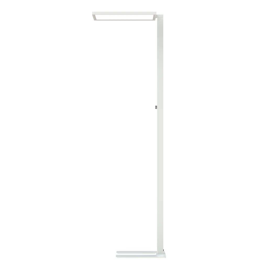 Synergy 21 LED office line Stehlampe Dike weiss, dimmbar