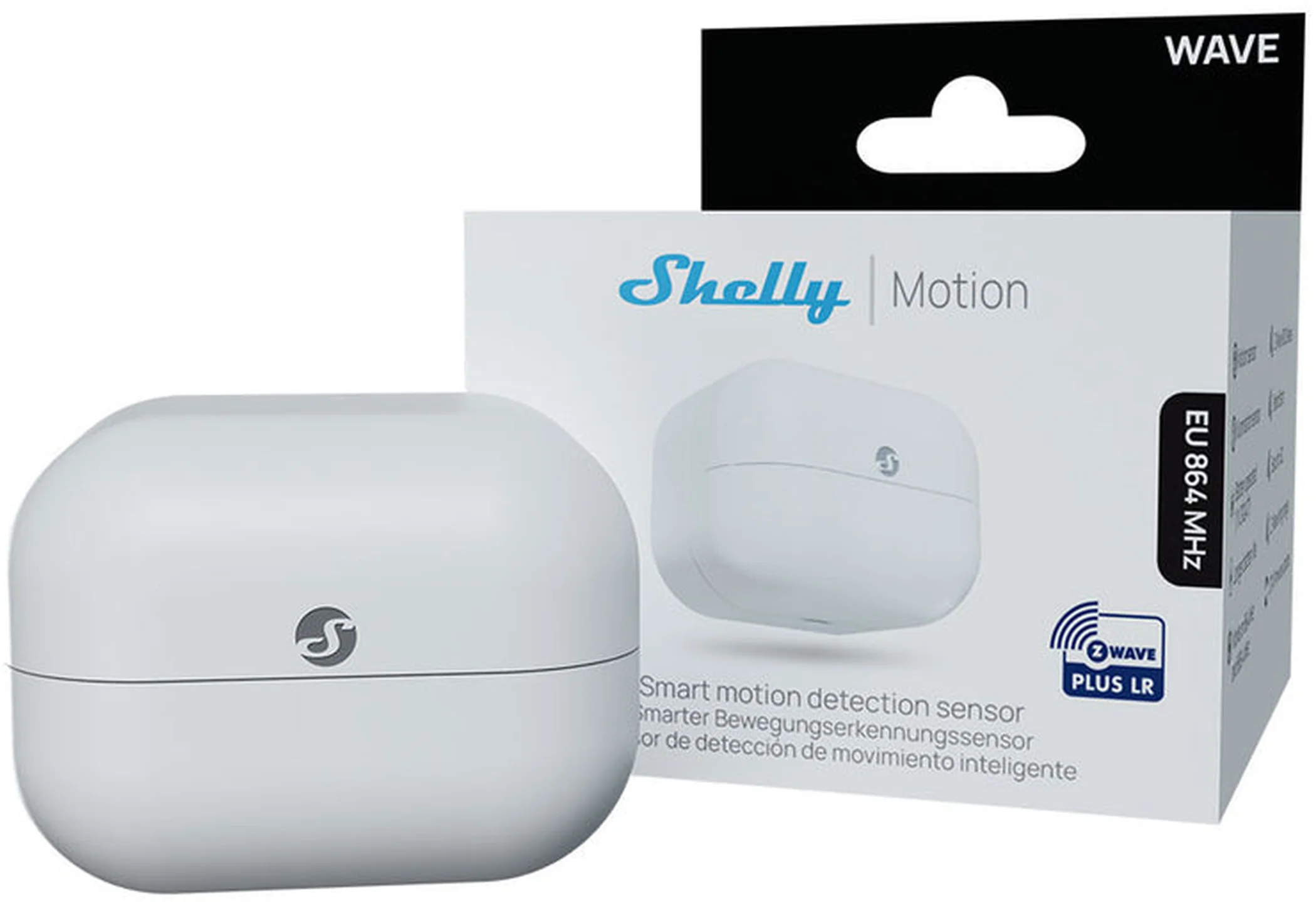 Shelly · Unterputz · " Wave Motion LR" · Z-Wave