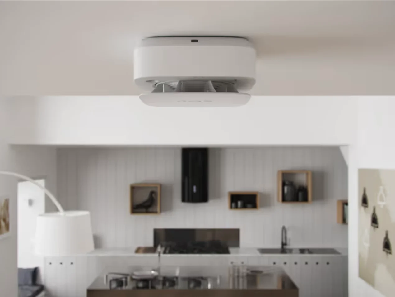 Ajax FireProtect 2 RB " Heat/Smoke" Rauchmelder **schwarz**