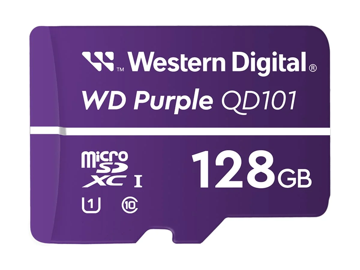 WD Purple 128GB SC QD101 microSD