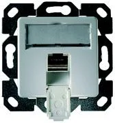 Dosen TP, UP, 1-fach, CAT6A, 500Mhz, AW, AMJ45-8UP/50, Teleg