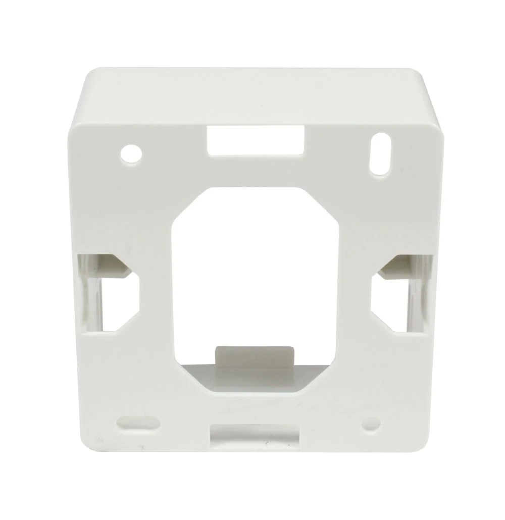 Keystone, Modulträger, Aufputzgehäuse 80x80, Reinweiss, Synergy 21,