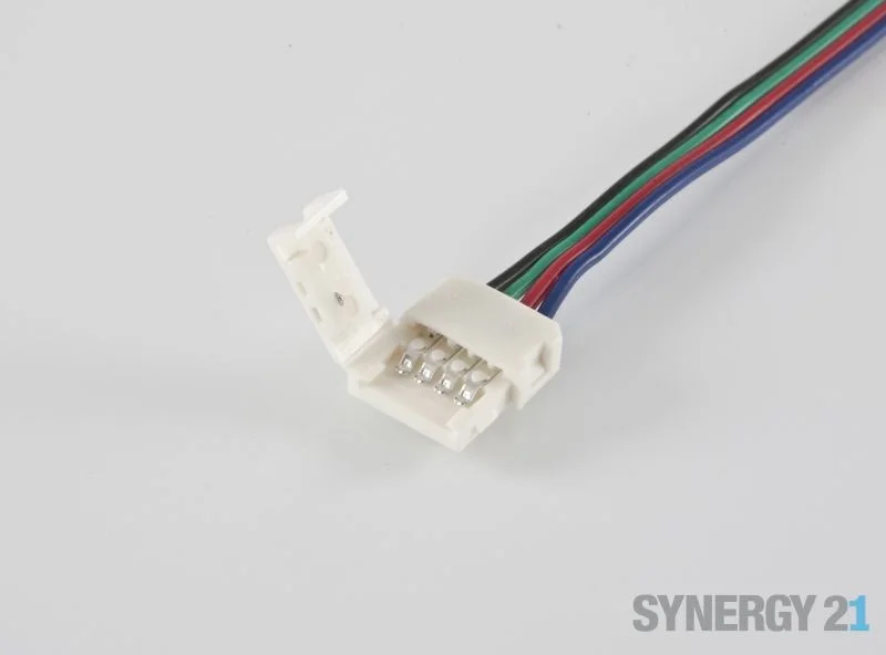 Synergy 21 LED Flex Strip zub. Clickverbinder mit Kabel RGB 1-seitig