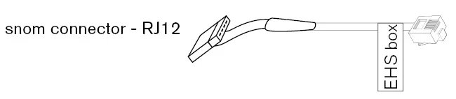 SNOM 7XX EHS Kabel für Jabra/Plantronics