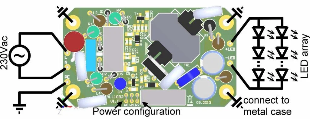 Synergy 21 Netzteil - CC Driver ALL1082 7-21W