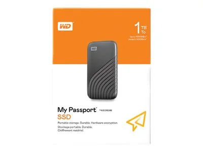 WD My Passport SSD 1TB Space Gray