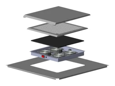 DIGITUS Dachlüftereinheit für IP55 600mm