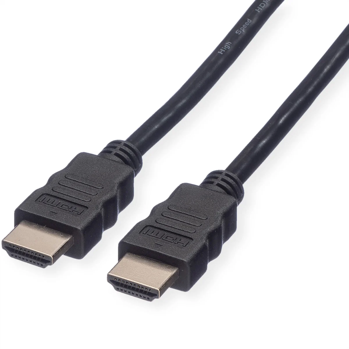 ROLINE HDMI High Speed Kabel mit Ethernet, schwarz, 3 m