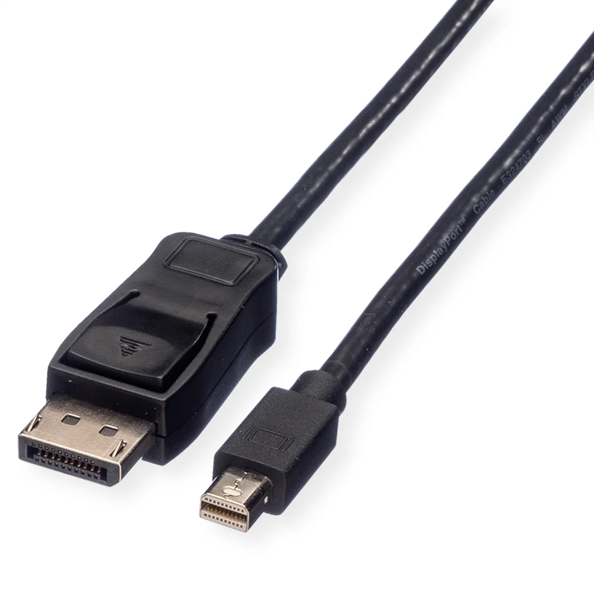 VALUE DisplayPort Kabel, DP ST - Mini DP ST, schwarz, 3 m
