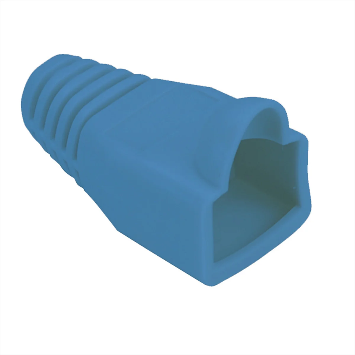 Knickschutztülle blau, für RJ-45, 10 Stck