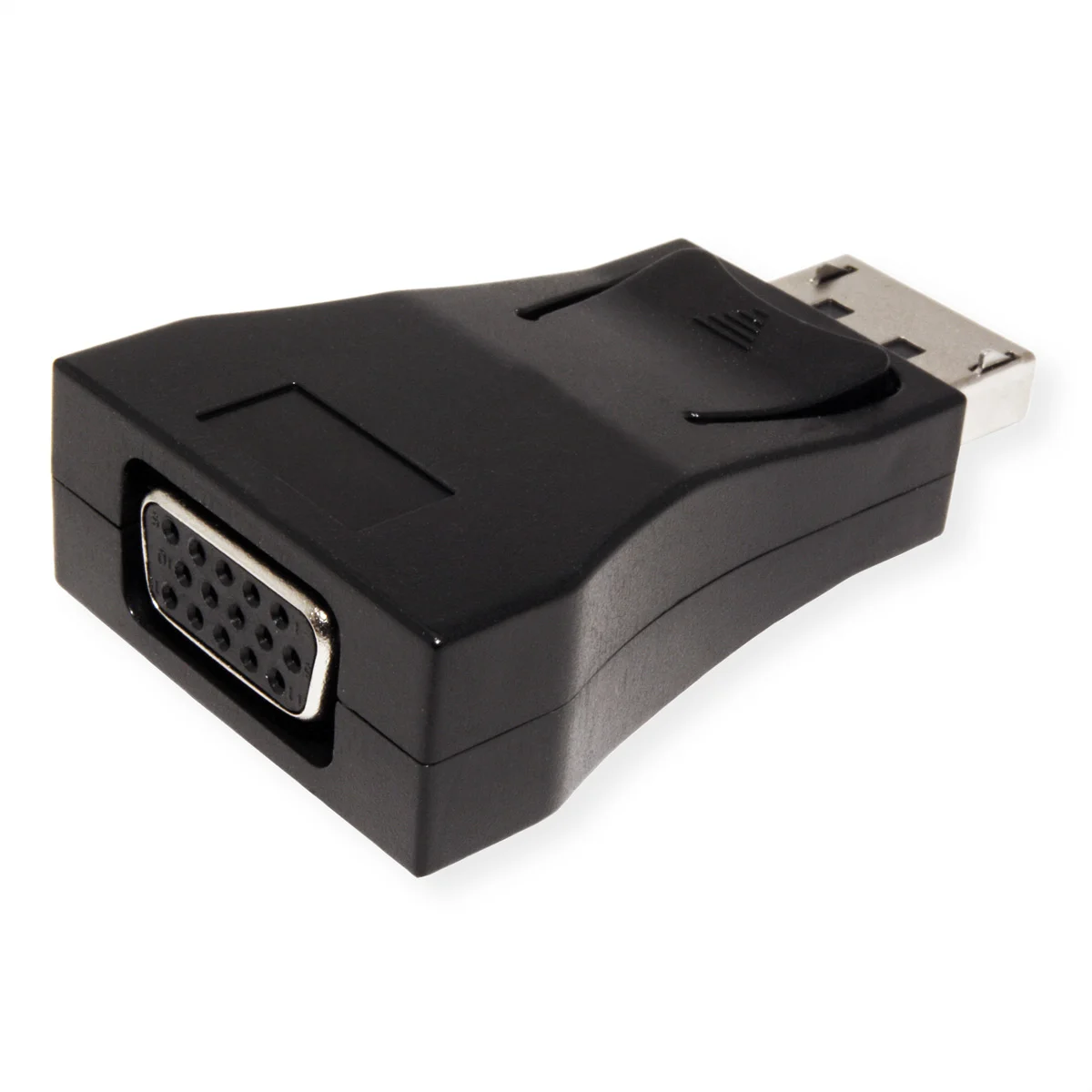 VALUE DisplayPort-VGA Adapter, DP ST - VGA BU, Aktiv