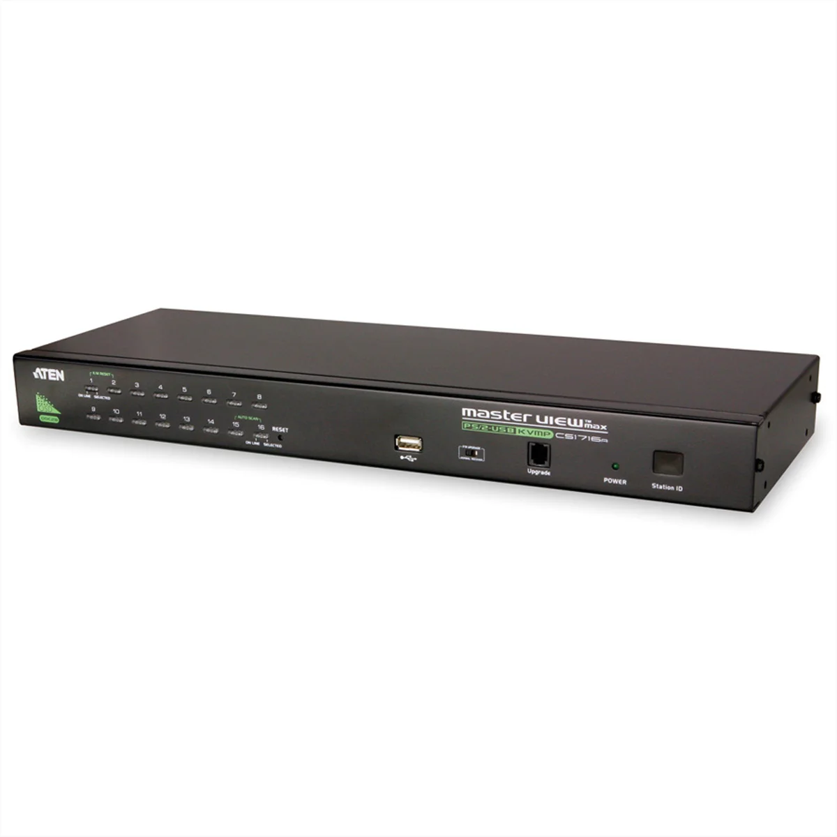 ATEN CS1716A KVM Switch VGA, PS/2-USB, USB-Peripherie Port, 16 Ports