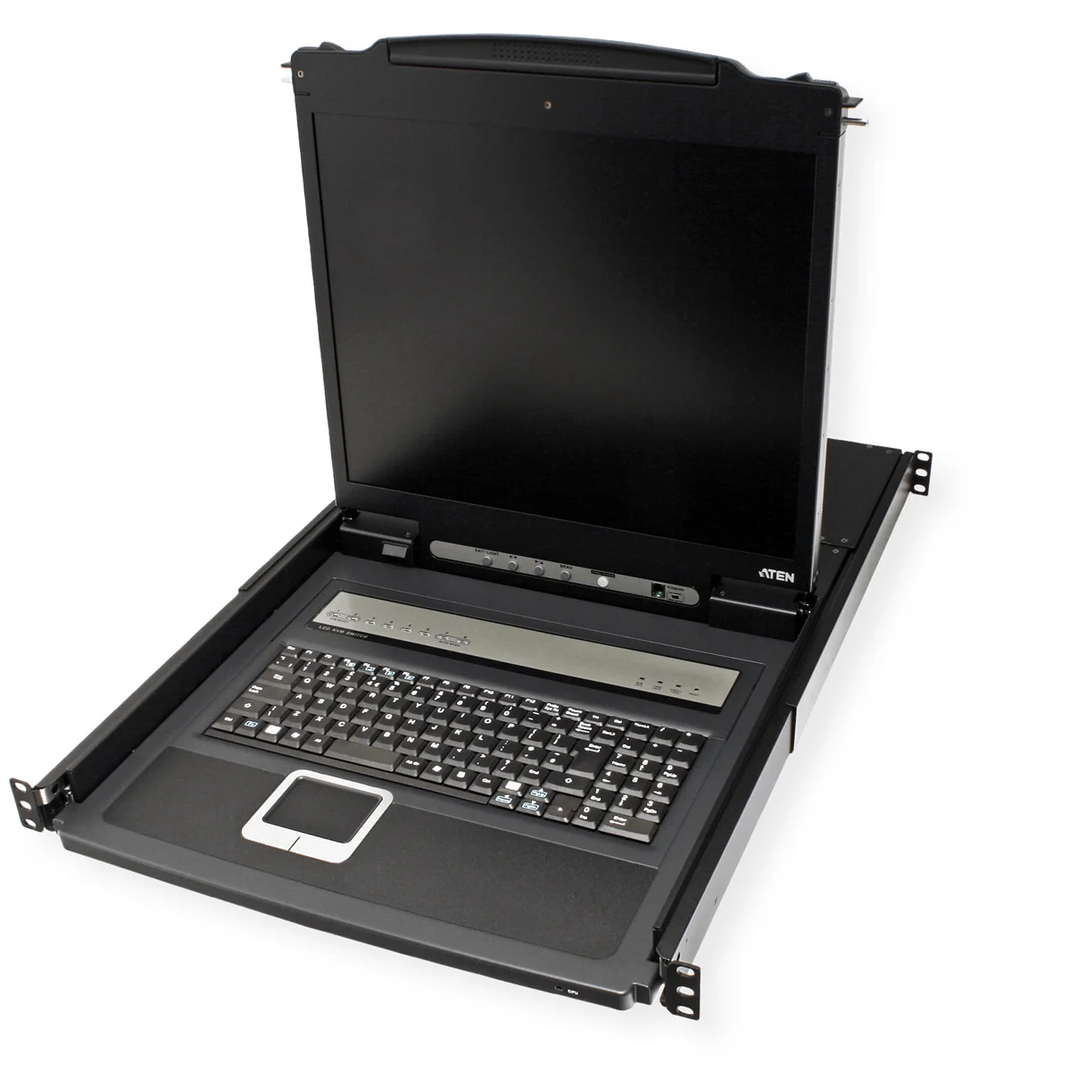 ATEN CL1308N KVM-Switch, 48cm TFT, VGA, PS/2-USB, 8 Port, FR-Layout