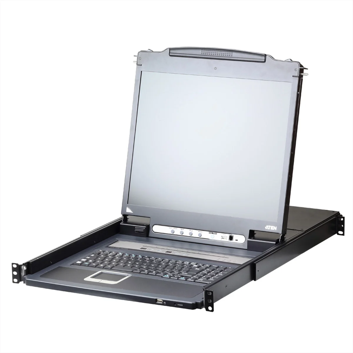 ATEN CL5708iM LCD KVM Switch Over IP, USB-PS/2, VGA , 8-Ports, FR-Layout