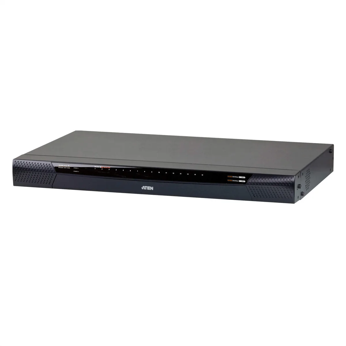 ATEN KN1116VA KVM over-IP-Switch, 16 Ports, 2 Bussysteme, für Cat.5e/6, mit Tonübertragung und virtuellen Datenträgern