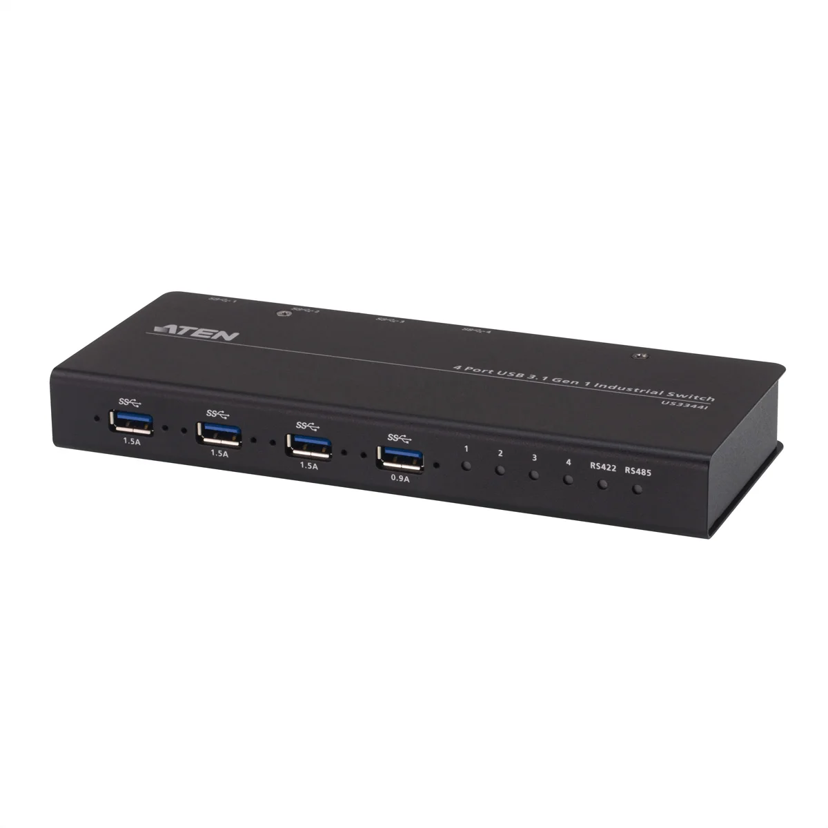 ATEN US3344i Industrie Hub Switch 4 x 4 USB 3.1 Gen 1