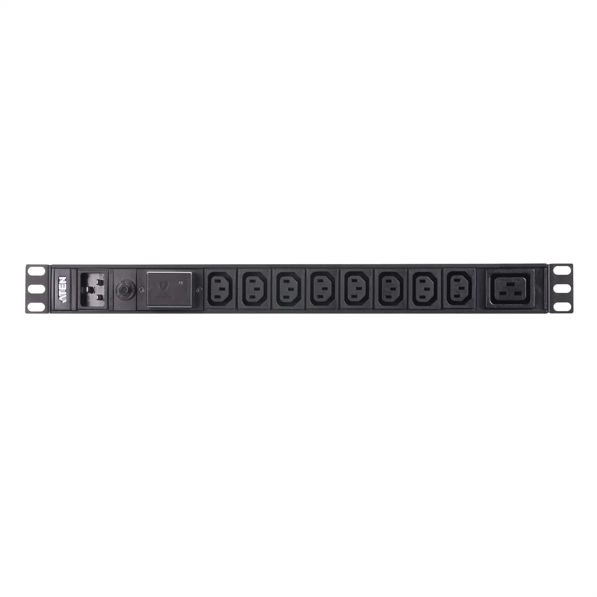 ATEN PE0209SG 1U 9 Port Basic PDU 8x C13 1x C19 16A