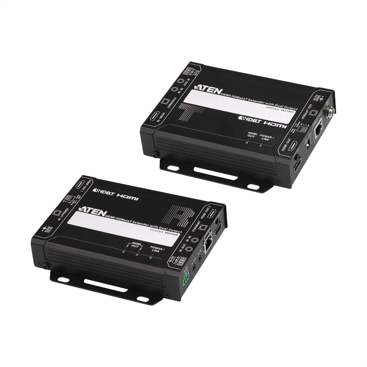 ATEN VE814A HDMI Extender, Dual Display, 4k bei 100m