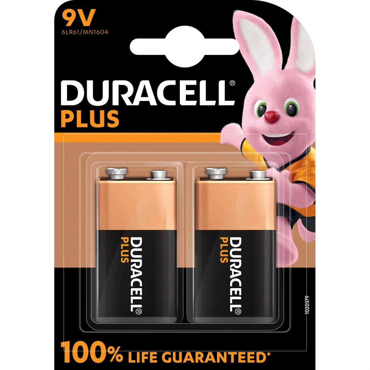 DURACELL Ultra Power, 9V (6LR61), 2er Pack