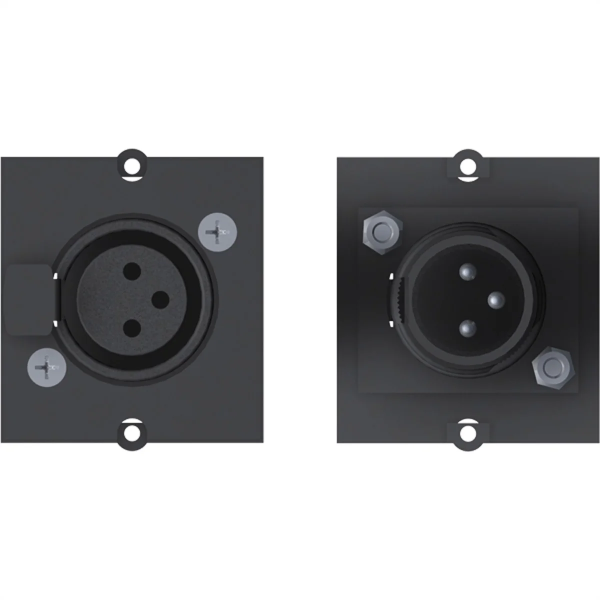 BACHMANN Rahmen XLR 3-polig BAM-3