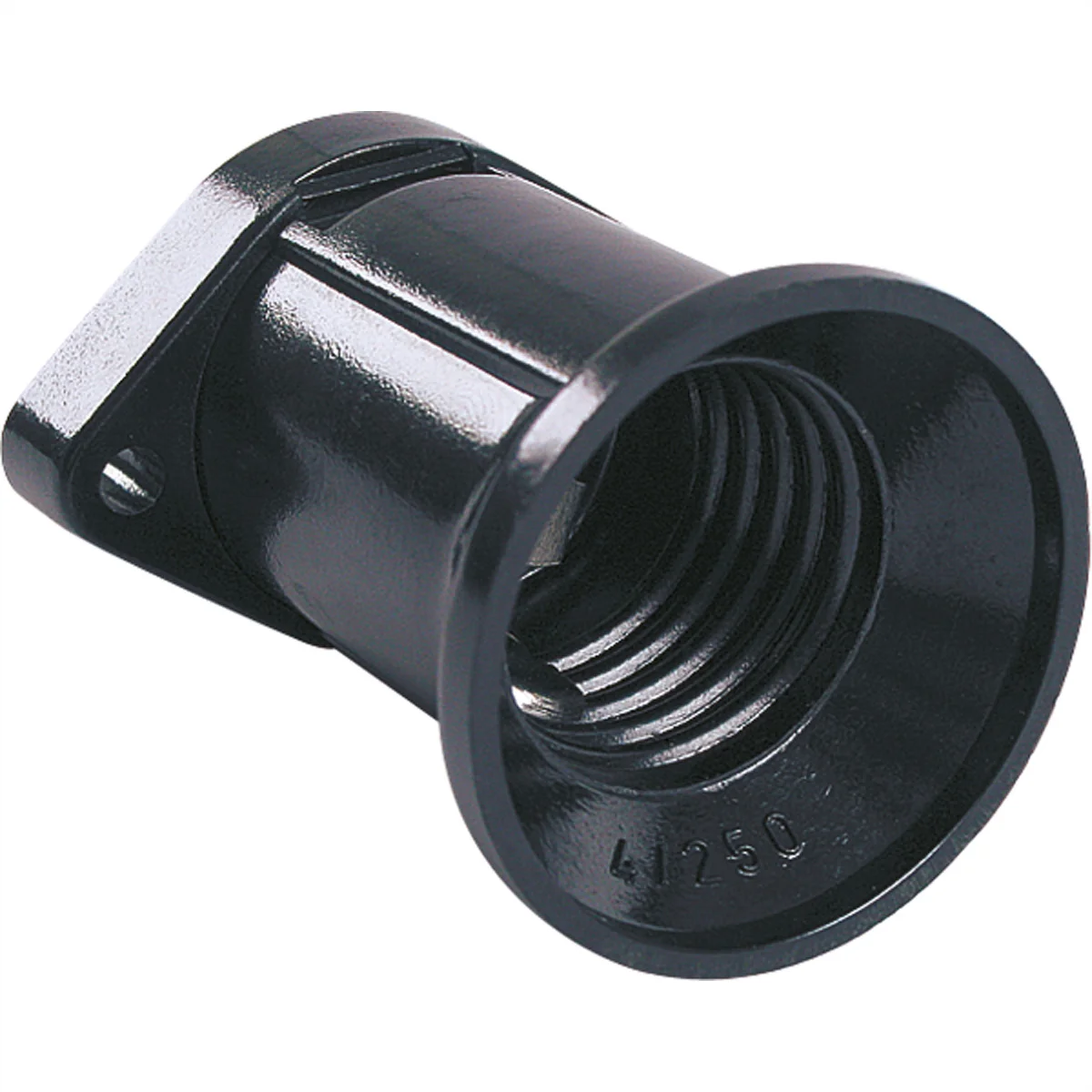 BACHMANN Illu-Fassung E27 Bef.sockel, Befestigung auf festem Untergrund