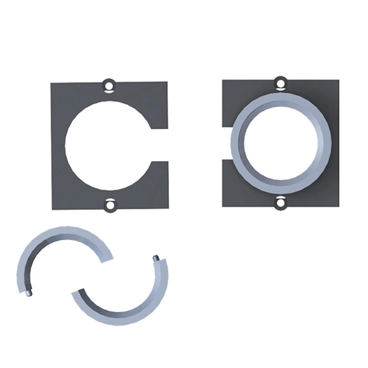 BACHMANN Custom Modul Kabeldurchführung VGA