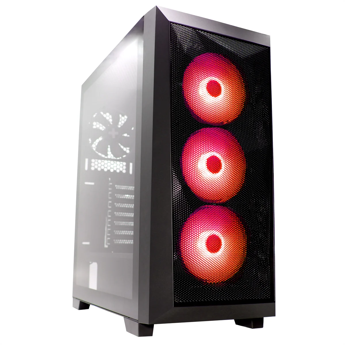 Xilence Xilent Breeze X712.RGB Gaming PC Gehäuse, RGB ATX Midi Tower