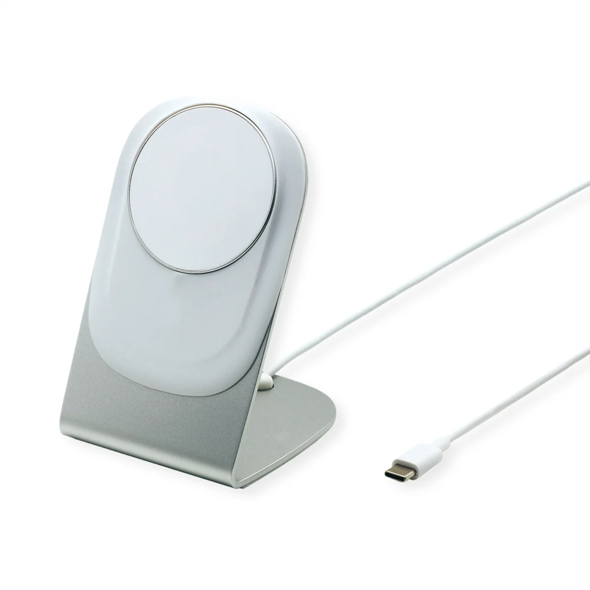 ROLINE Magnet-Induktions-Ladegerät mit Standfuß für Mobilgeräte, 15W