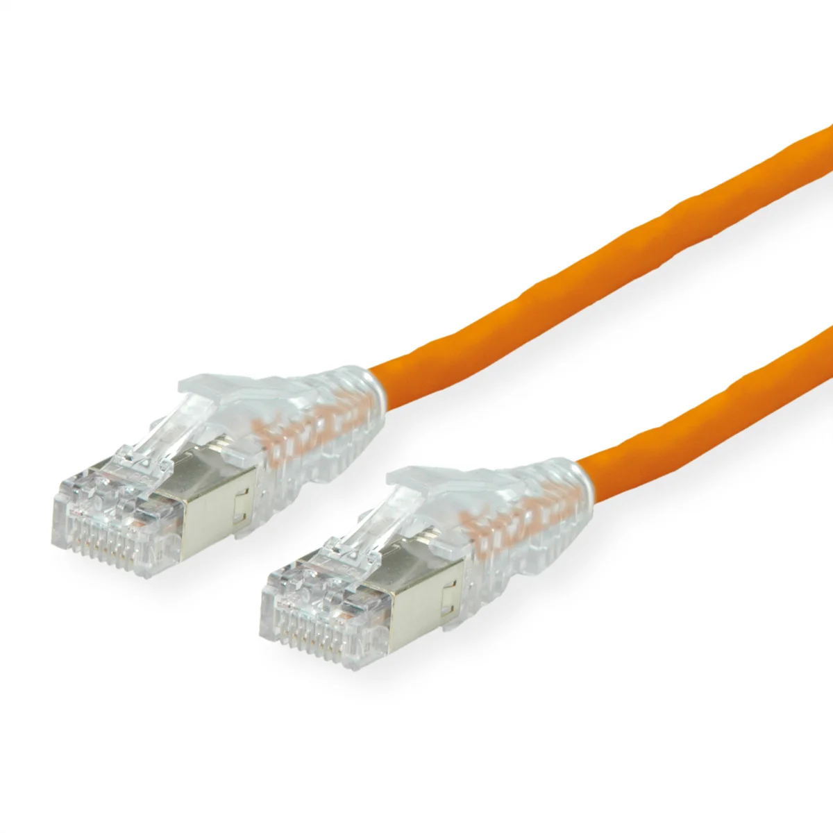 DÄTWYLER Patchkabel Cat.6A (Class EA) S/FTP, CU 7702 flex LSOH, AMP v2, orange, 10 m