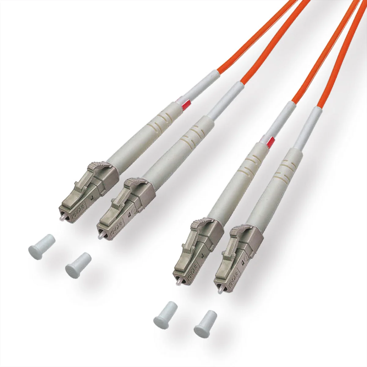 Quality LWL-Kabel 50/125µm OM2, LC/LC, orange, 20 m
