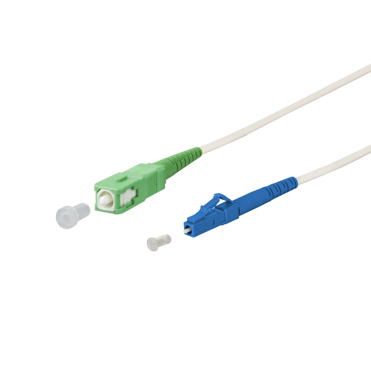 METZ CONNECT OpDAT Patchkabel, SC-S APC/LC-S OS2, 0,5 m