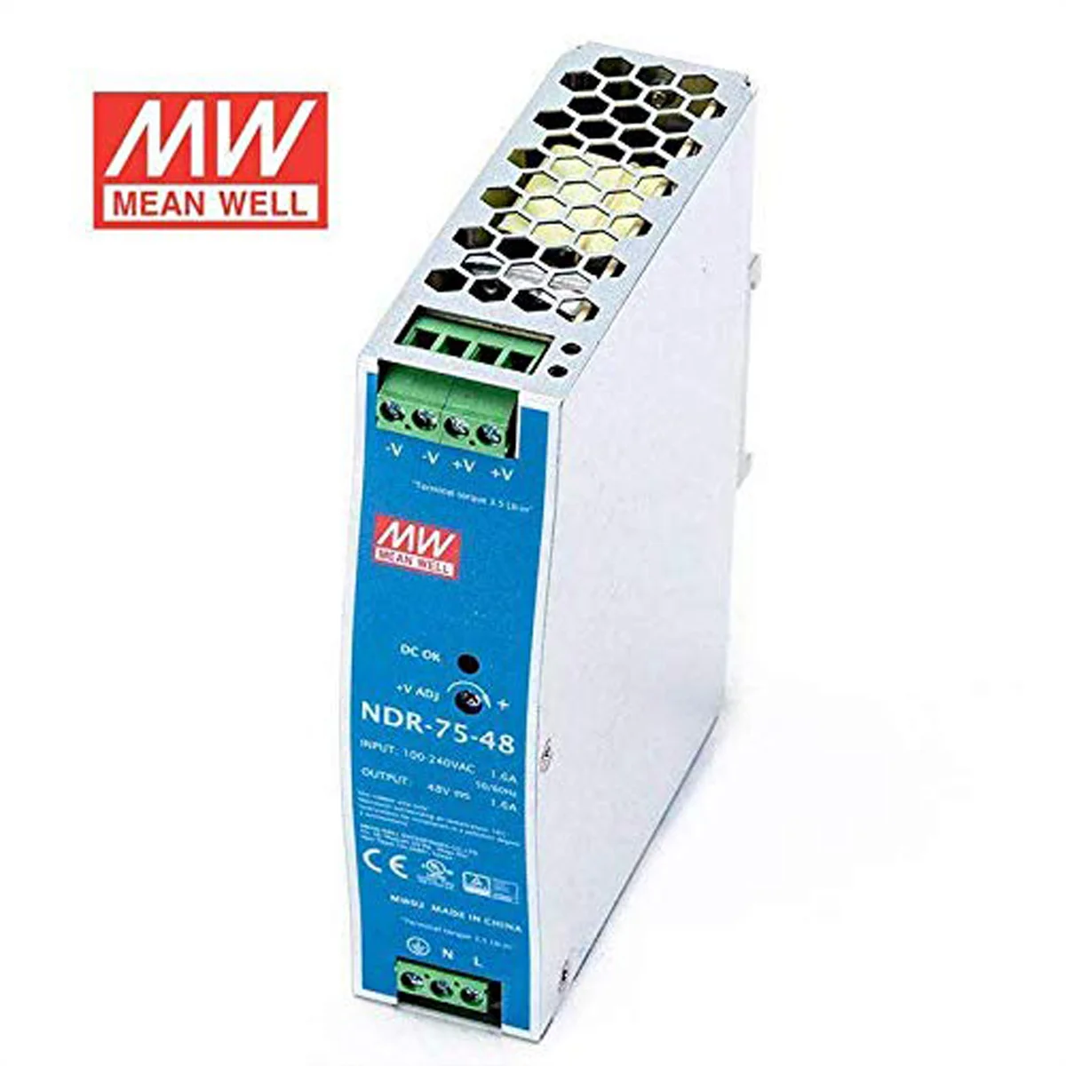 MEAN WELL NDR-75-48 Hutschienennetzteil 75W 48V DC