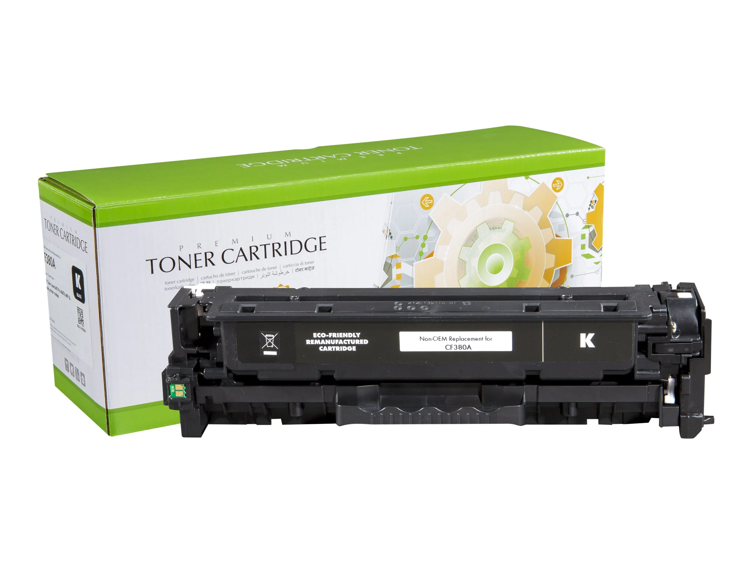 STATIC cartr HP CF380A blk reman 2.4k