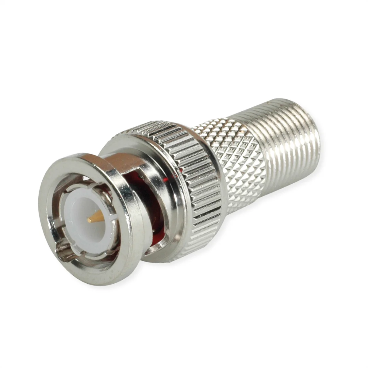 TELEGÄRTNER Adapter BNC-Stecker / F-Buchse