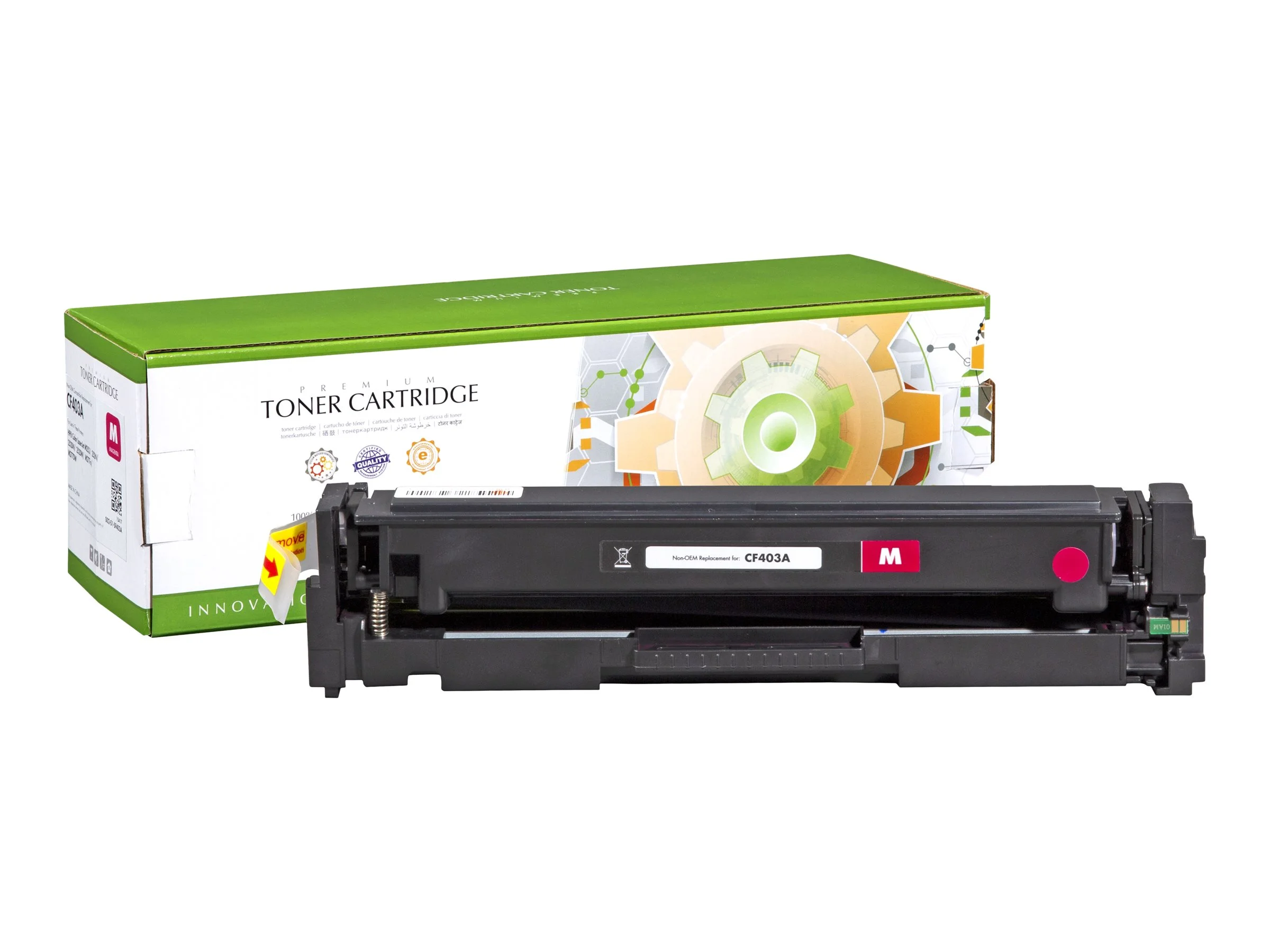 STATIC cartr HP CF403A mgt comp 1.4k