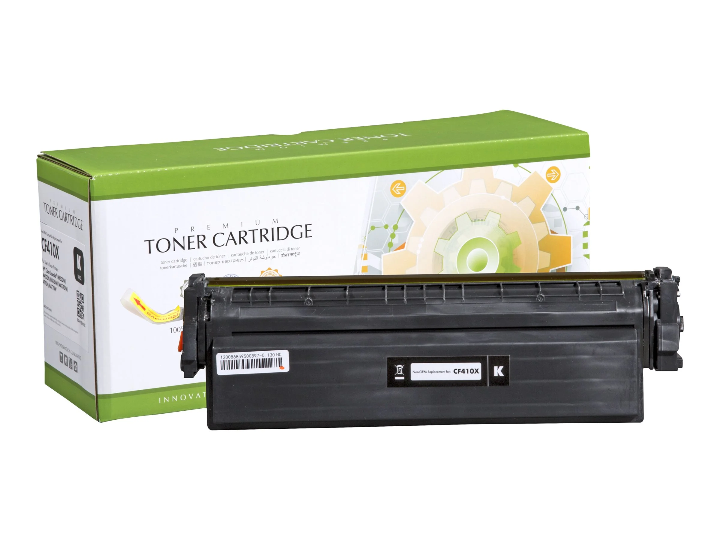 STATIC cartr HP CF410X blk comp 6.5k