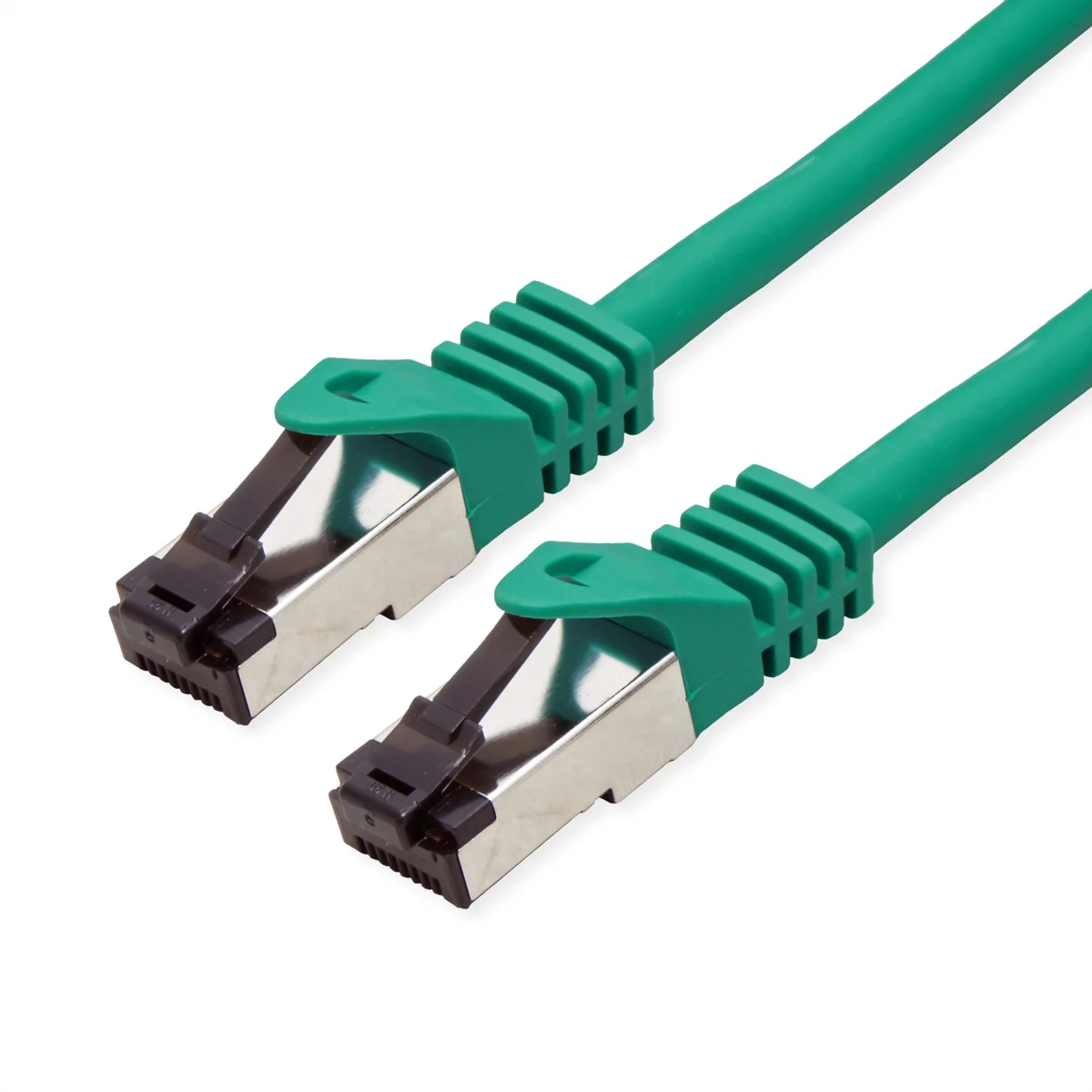 VALUE S/FTP-(PiMF-) Patchkabel Cat.8 (Class I), LSOH, Litzendraht, grün, 3 m