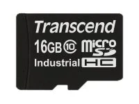 TRANSCEND 16GB Micro SDHC Card C10 IND.