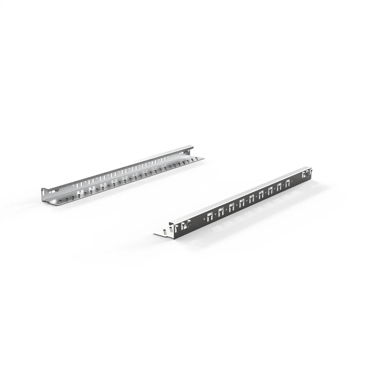 SCHROFF VARISTAR Gleitschienen 25kg Traglast, f. 1000mm Tiefe, 2 St.