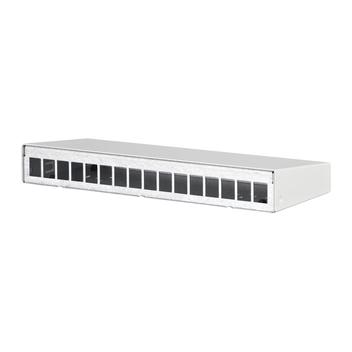 METZ CONNECT Keystone AP-Gehäuse 16 Port reinweiß RAL9010