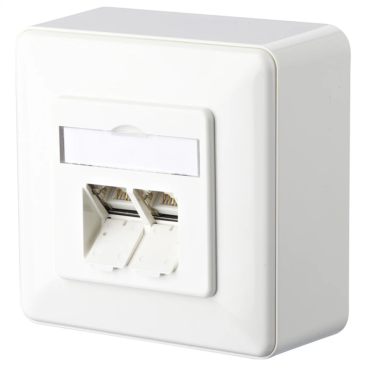 METZ CONNECT E-DAT C6A 2 Port AP, reinweiß