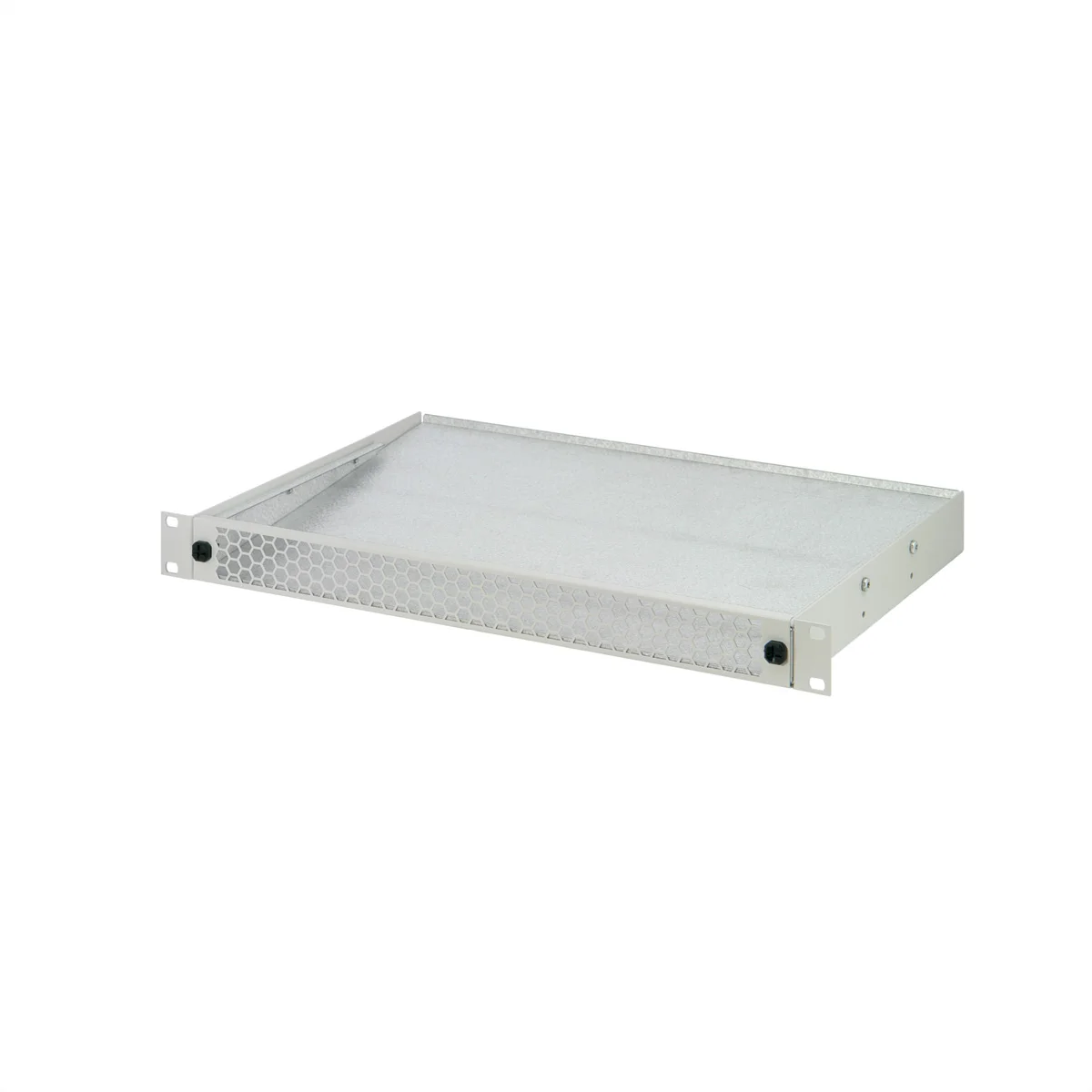 SCHROFF 1 HE Luftleiteinschub für 19"-Lüftereinschübe - LUFTZUFUEHR 1HE 2REI.RAL9006