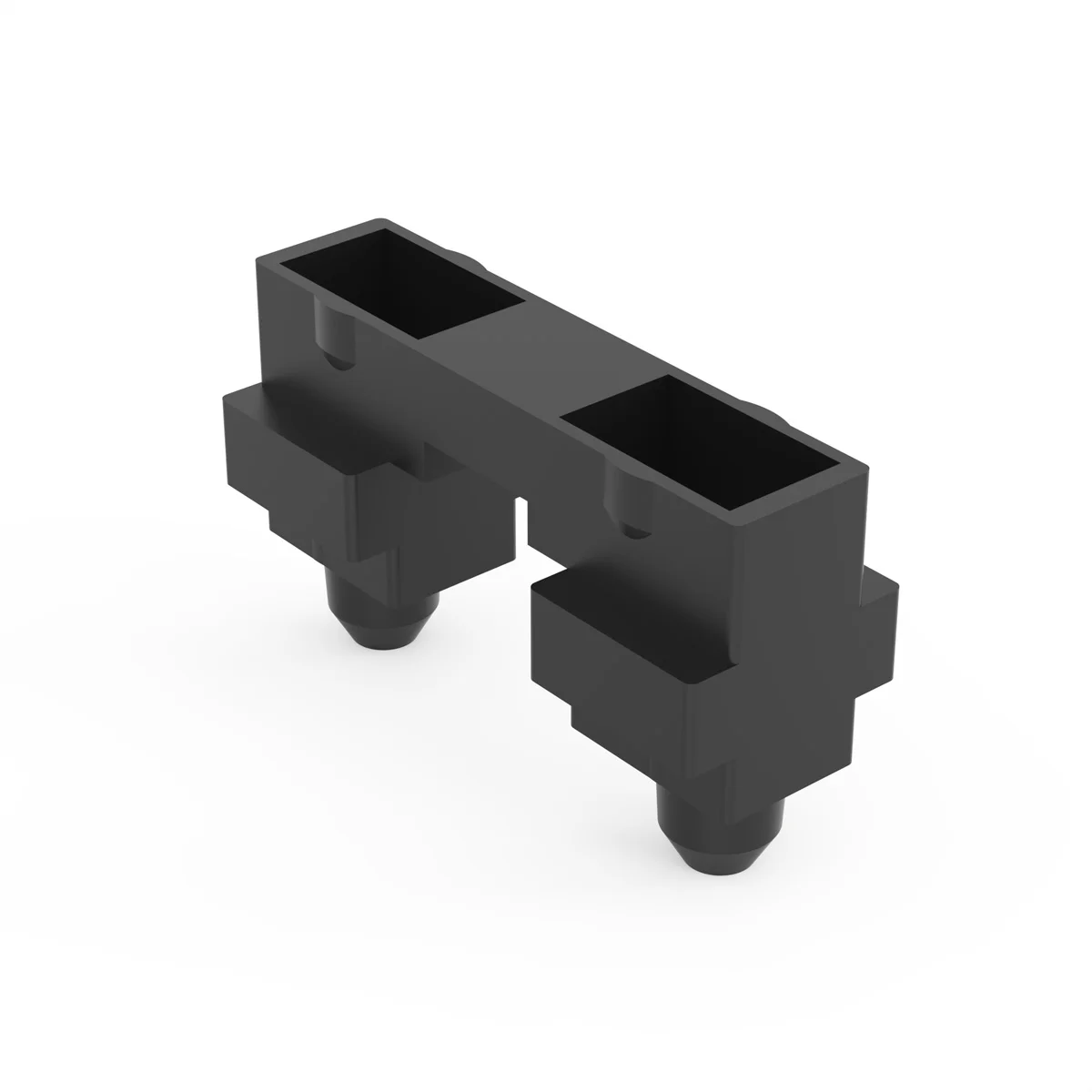 SCHROFF Fixierstück für Aluminium-Profilgriff - FIXIERSTUECK KUNSTST. 100STK