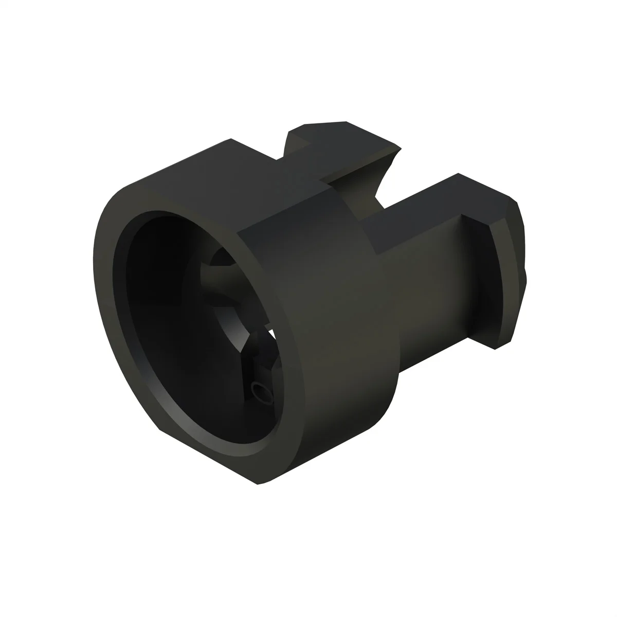 SCHROFF Kunststoff-Nippel - KUNSTST NIPPEL. SCHW. 100ST