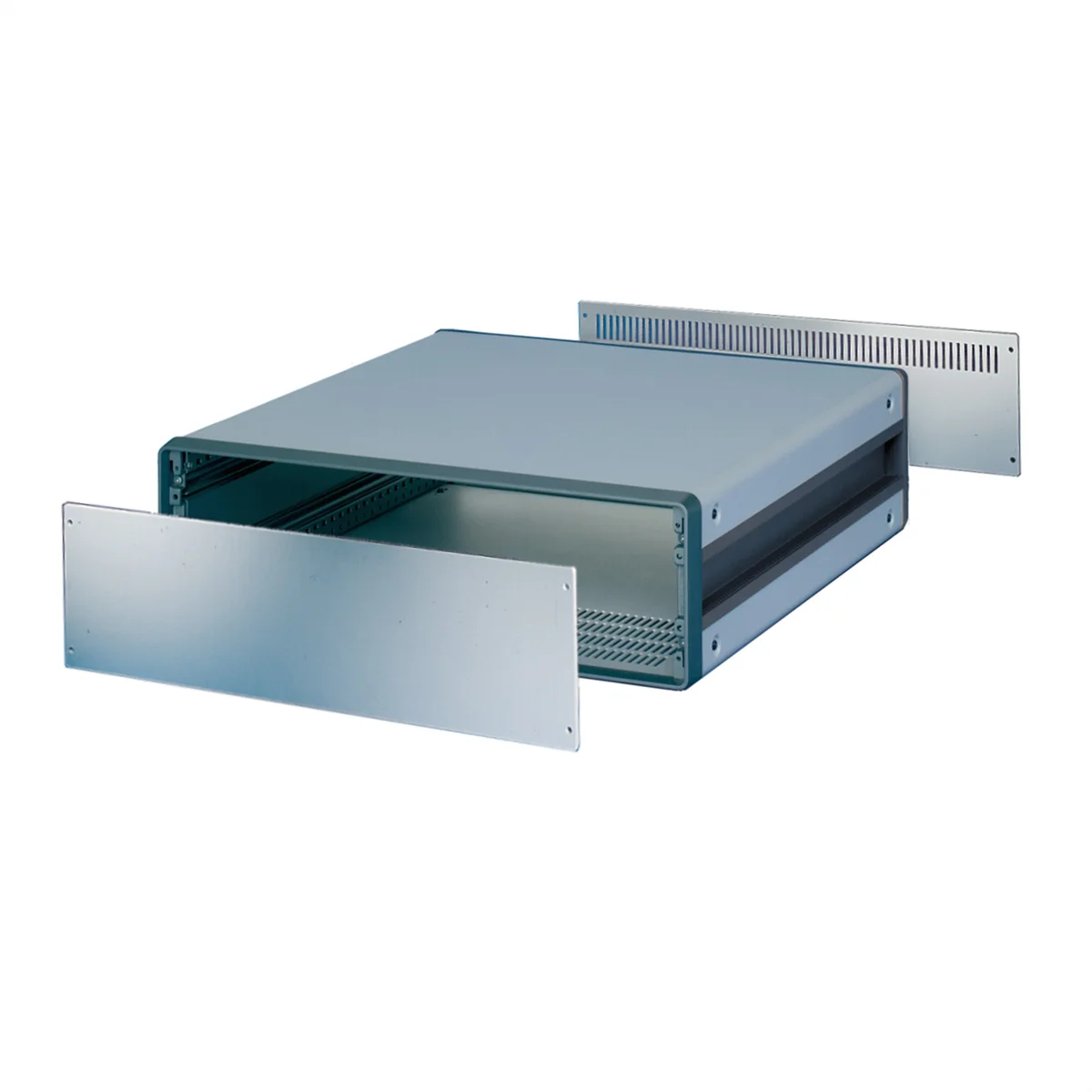 SCHROFF Frontplatte - COMPAC FRONTPL.3HE 42TE ELOX